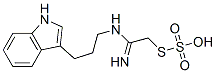 Thiosulfuric acid hydrogen S-[2-[3-(1H-indol-3-yl)propylamino]-2-iminoethyl] ester CAS#: 13514-27-7
