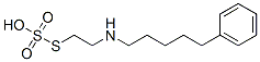 Thiosulfuric acid hydrogen S-[2-[(5-phenylpentyl)amino]ethyl] ester CAS#: 25350-46-3