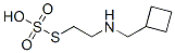 Thiosulfuric acid hydrogen S-[2-[(cyclobutylmethyl)amino]ethyl] ester CAS#: 27976-10-9