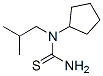 Thiourea, N-cyclopentyl-N-(2-methylpropyl)- (9CI) CAS#: 253315-35-4