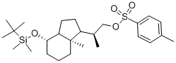 Toluene-4-sulfonic acid2-[4-(tert-butyl-dimethyl-silanyloxy)-7a-methyl-octahydro-inden-1-yl]-propyl ester CAS#: 100928-04-9