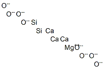 Tricalcium magnesium disilicon octaoxide CAS#: 13596-18-4