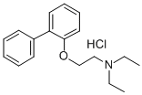Triethylamine, 2-(2-biphenylyloxy)-, hydrochloride CAS#: 1734-91-4