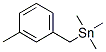 Trimethyl[(3-methylphenyl)methyl]stannane CAS#: 19962-43-7