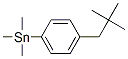 Trimethyl[4-(2,2-dimethylpropyl)phenyl]stannane CAS#: 19962-39-1