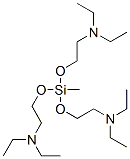 Tris[2-(diethylamino)ethoxy](methyl)silane CAS#: 17146-73-5