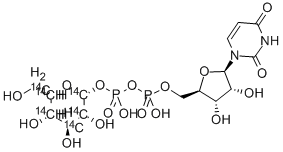 URIDINE DIPHOSPHATE GLUCOSE, [GLUCOSE-14C(U)] CAS#: 25193-88-8