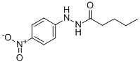 Valeric acid, 2-(p-nitrophenyl)hydrazide CAS#: 17667-37-7