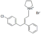 (Z)-1-[4-(4-chlorophenyl)-3-phenylbut-2-enyl]pyrrolidinium bromide CAS#: 28296-64-2