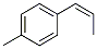 (Z)-1-(4-Methylphenyl)propene CAS#: 2077-29-4