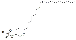 (Z)-1-[(octadec-9-enyloxy)methyl]propyl hydrogen sulphate CAS#: 18366-27-3
