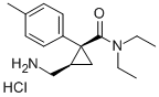 (Z)-2-(Aminomethyl)-N,N-diethyl-1-(p-methylphenyl)cyclopropanecarboxam ide hydrochloride CAS#: 105310-39-2