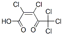 (Z)-2,3,5,5,5-Pentachloro-4-oxo-2-pentenoic acid CAS#: 19360-02-2
