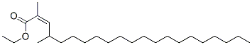 [Z,(+)]-2,4-Dimethyl-2-henicosenoic acid ethyl ester CAS#: 18607-49-3