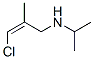 (Z)-3-Chloro-N-isopropyl-2-methyl-2-propen-1-amine CAS#: 23240-43-9