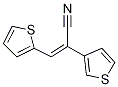 (Z)-3-(thiophen-2-yl)-2-(thiophen-3-yl)acrylonitrile CAS#: 13781-61-8
