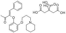 (Z)-4-Phenyl-3-(2-(3-piperidinopropoxy)phenoxy)-3-buten-2-one citrate (1:1) CAS#: 106064-09-9