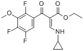 (Z)-ETHYL 3-(CYCLOPROPYLAMINO)-2-(2,4,5-TRIFLUORO-3-METHOXYBENZOYL)ACRYLATE CAS#: 112811-70-8
