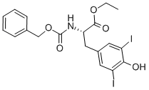 Z-TYR(3,5-I2)-OET CAS#: 102202-92-6