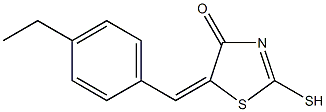 (Z,E)-5-(4-ETHYLBENZYLIDINE)-2-THIOXOTHIAZOLIDIN-4-ONE CAS#: 403811-55-2