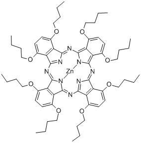 ZINC 1,4,8,11,15,18,22,25-OCTABUTOXY- PHTHALOCYANINE CAS#: 107227-89-4
