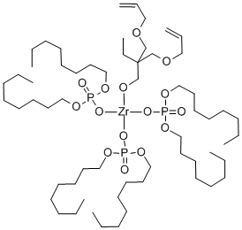 ZIRCONIUM (BIS-2,2-(ALLYLOXYMETHYL)BUTOXIDE)TRIS(DIOCTYLPHOSPHATE) CAS#: 111053-49-7
