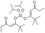 ZIRCONIUM (IV) BIS-ISOPROPOXY BIS-TMHD CAS#: 204522-78-1