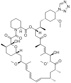 ZOTAROLIMUS CAS#: 221877-54-9