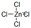 Zincate(2-), tetrachloro-, (T-4)- CAS#: 15201-05-5