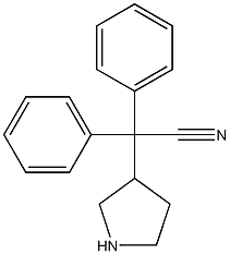 a,a-Diphenyl-3-pyrrolidineacetonitrile CAS#: 103887-39-4