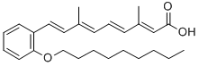 (all-E)-9-(2-(Nonyloxy)phenyl)-3,7-dimethyl-2,4,6,8-nonatetraenoic aci d CAS#: 103009-91-2