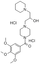 alpha-(1-Piperidinylmethyl)-4-(3,4,5-trimethoxybenzoyl)-1-piperazineet hanol dihydrochloride CAS#: 109376-99-0
