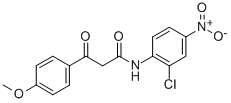 alpha-(4-Methoxybenzoyl)-2-chloro-4-nitroacetanilide CAS#: 20043-88-3