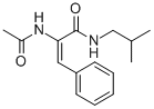 alpha-Acetamido-N-isobutyl-beta-phenylacrylamide CAS#: 100908-60-9
