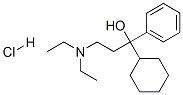 alpha-cyclohexyl-alpha-[2-(diethylamino)ethyl]benzyl alcohol hydrochloride CAS#: 13562-21-5