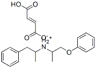(alpha-methylphenethyl)(1-methyl-2-phenoxyethyl)ammonium hydrogen fumarate CAS#: 1590-35-8