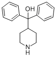 alpha,alpha-Diphenyl-4-piperidinomethanol CAS#: 115-46-8