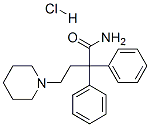 alpha,alpha-diphenylpiperidine-1-butyramide monohydrochloride CAS#: 14007-53-5