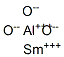 aluminium samarium trioxide CAS#: 12003-84-8