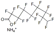 ammonium 2,2,3,3,4,4,5,5,6,6,7,7,8,8,9,9-hexadecafluorononan-1-oate CAS#: 1868-86-6