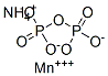 ammonium manganese(3+) diphosphate CAS#: 10101-66-3