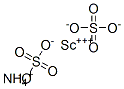 ammonium scandium(3+) disulphate CAS#: 15091-94-8