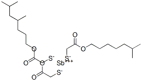 antimony(3+) tris[2-(isooctyloxy)-2-oxoethanethiolate] CAS#: 27288-44-4