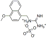 (azaniumylcarbonimidoyl)-[(4-methoxynaphthalen-1-yl)methyl]azanium sul fate CAS#: 101517-09-3