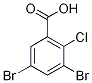 benzoic acid, 3,5-dibromo-2-chloro- CAS#: 27003-05-0