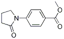 benzoic acid, 4-(2-oxo-1-pyrrolidinyl)-, methyl ester CAS#: 221381-89-1