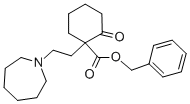 benzyl 1-[2-(azepan-1-yl)ethyl]-2-oxo-cyclohexane-1-carboxylate CAS#: 23271-63-8