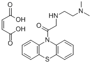 (beta-Dimethylaminoethyl)aminoacetyl-10-phenothiazine maleate CAS#: 100770-17-0