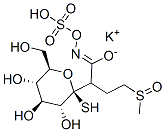 beta-d-Glucopyranose, 1-thio-, 1-[4-(methylsulfinyl)-N-(sulfooxy)butanimidate], monopotassium salt CAS#: 15592-34-4