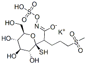 beta-d-Glucopyranose, 1-thio-, 1-[5-(methylsulfonyl)-N-(sulfooxy)pentanimidate], monopotassium salt CAS#: 22149-26-4